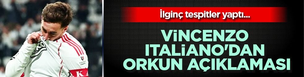 Vincenzo Italiano'dan Orkun Kökçü açıklaması