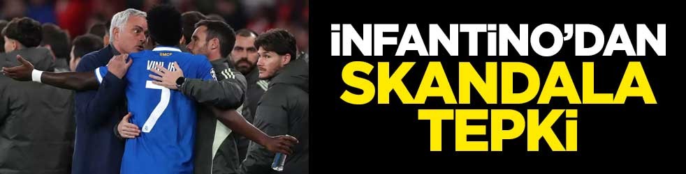 Vinicius Junior'a ırkçılık! Infantino tepki gösterdi
