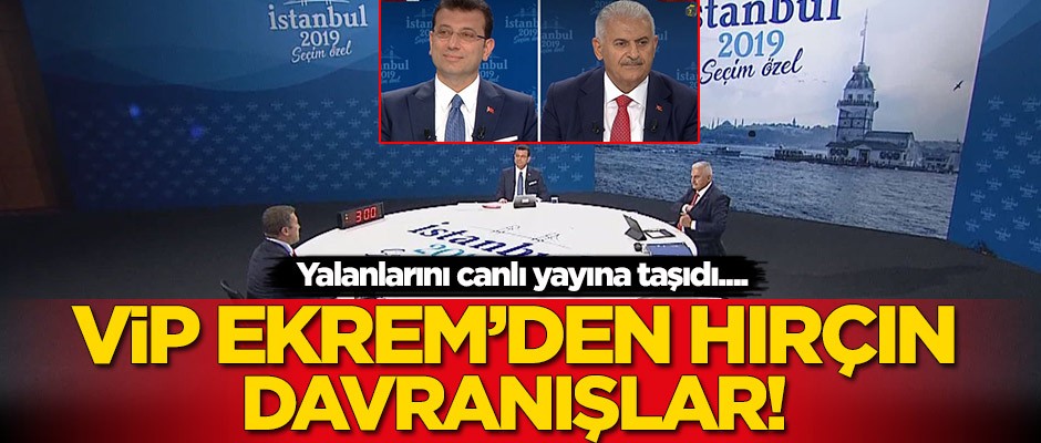 VİP Ekrem'den hırçın davranışlar! Yalanlarını canlı yayına taşıdı