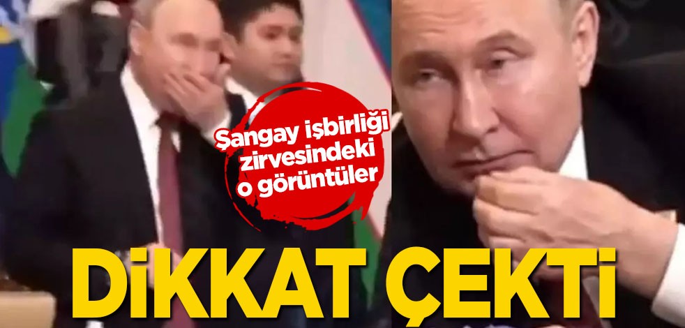 Vladimir Putin'in 'Şangay İşbirliği' zirvesinde masada fındık bırakmadığı o anı herkesin dikkatini çekti! Ruslar şaşkın