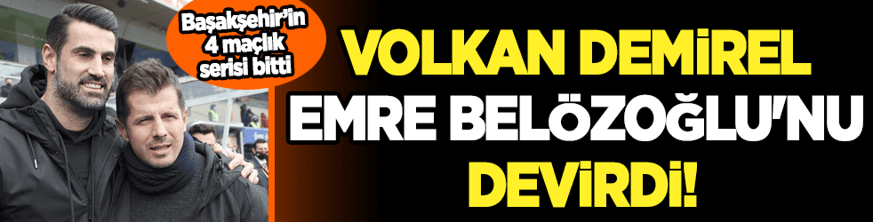 Volkan Demirel, Emre Belözoğlu'nu devirdi!