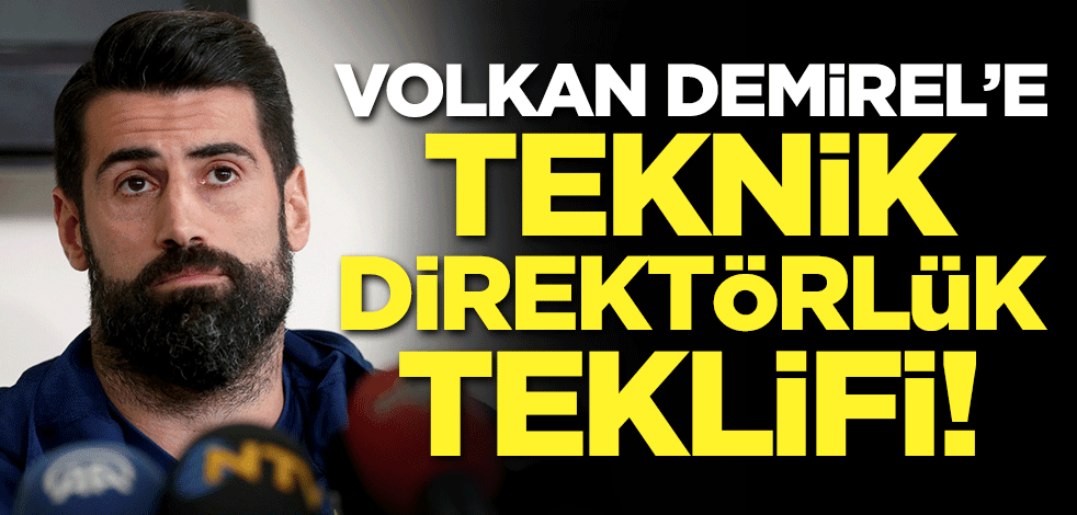 Volkan Demirel'e teknik direktörlük teklifi!
