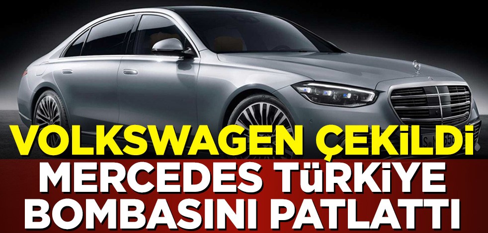 Volkswagen çekildi Mercedes, Türkiye bombasını patlattı! İlk yazılım geliştirme üssünü kuracak