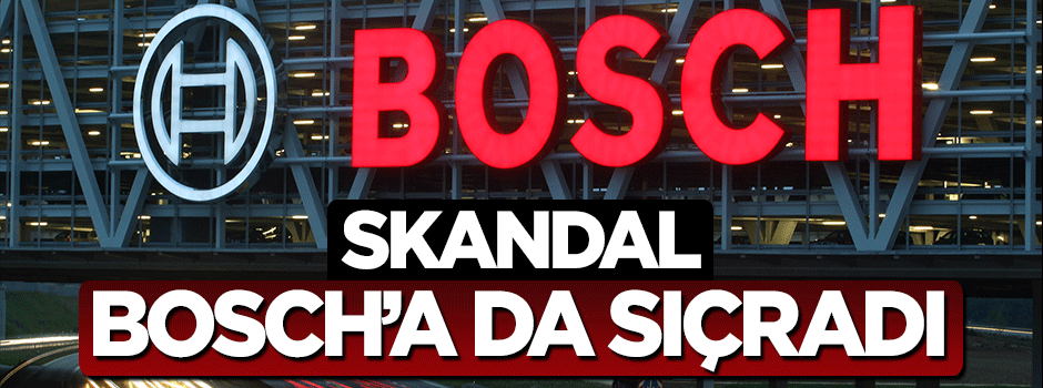  Volkswagen’den sonra emisyon skandalı Bosch'a da sıçradı