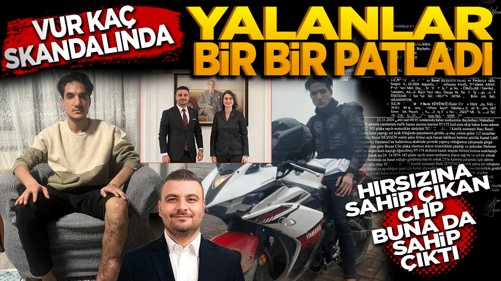 Vur kaç skandalında yalanlar bir bir patladı! Hırsızına sahip çıkan CHP buna da sahip çıktı