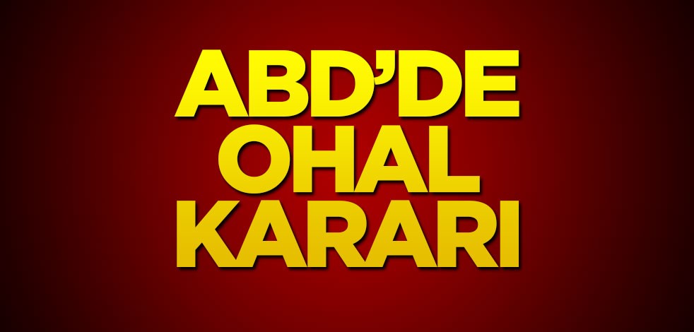 Washington'da OHAL ilan edildi