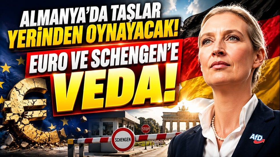Weidel'den Almanya'yı sarsacak vaatler: Euro ve Schengen'den çıkacağız!