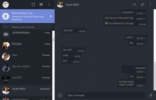 Whatsapp web karanlık mod nasıl kullanılır?