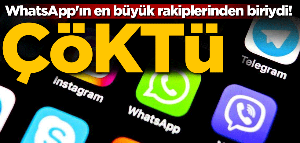 WhatsApp'ın en büyük rakiplerinden biriydi! Çöktü