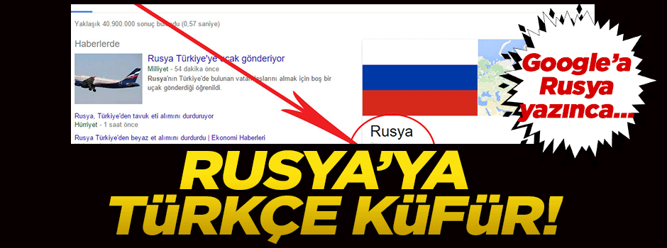 Wkipedia'da Rusya'ya Türkçe küfür!