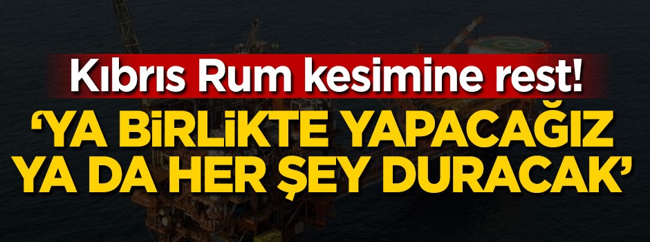 'Ya birlikte yapacağız, ya da her şey duracak'