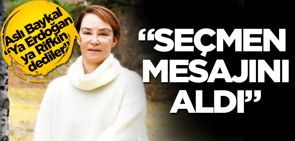 Ya Erdoğan ya Rifkin dediler! Seçmen mesajı aldı...