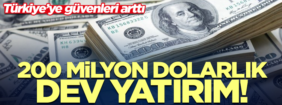 Yabancı yatırımcının Türkiye'ye güveni perçinlendi