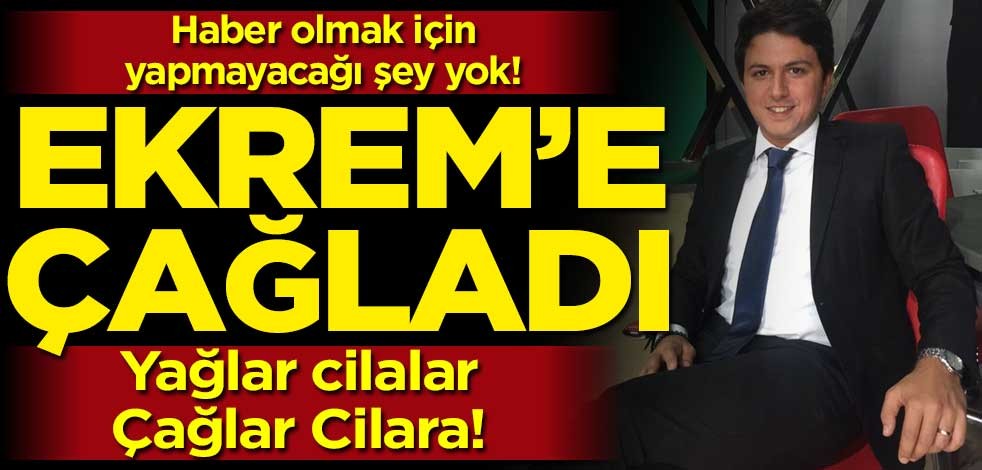 Yağlar Cilalar, Çağlar Cilara! Aralarında sıkıntı mı var? Şimdi de Ekrem’e çağladı…