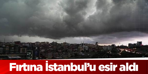 Yağmur İstanbul'u esir aldı