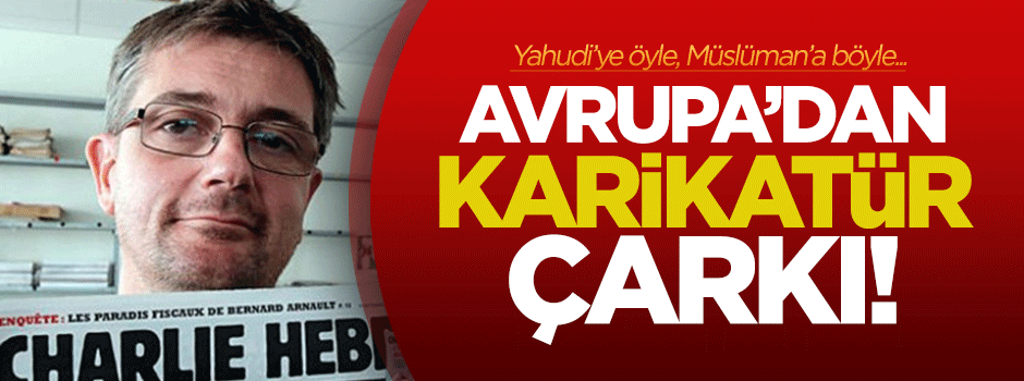 Yahudi karikatürü için özür dilediler!