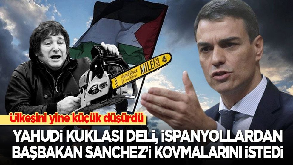 Yahudi kuklası deli, İspanyollardan Başbakan Sanchez’i kovmalarını istedi