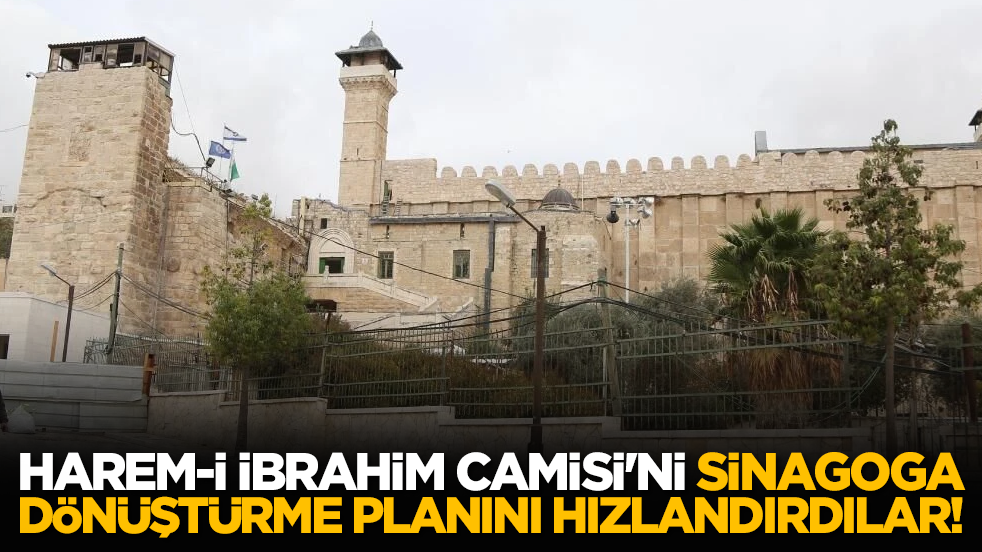 Yahudiler Harem-i İbrahim Camisi'ni sinagoga dönüştürmeye çalışıyor!