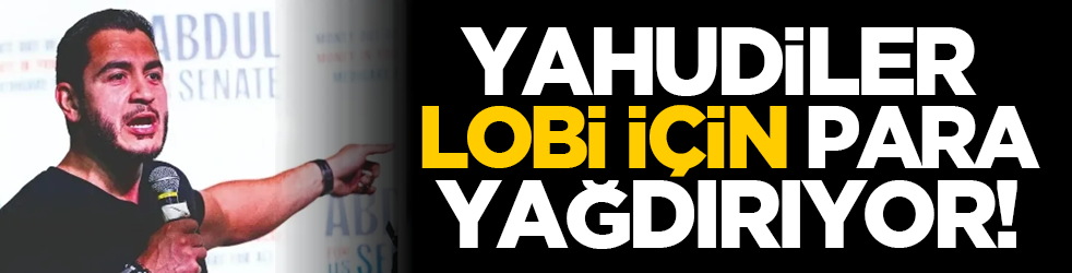 Yahudiler lobi için para yağdırıyor!