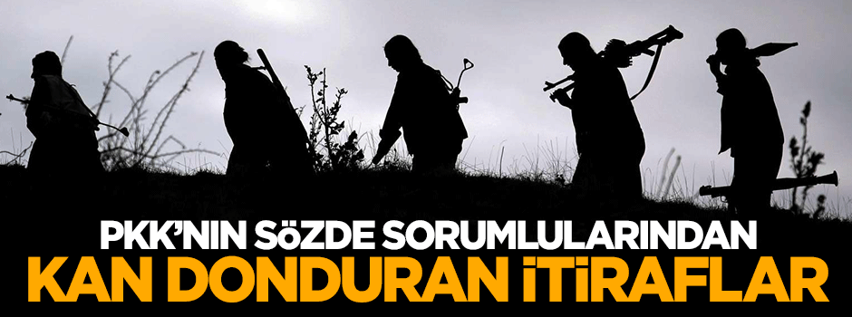 Yakalanan üst düzey 3 PKK'lı her şeyi itiraf etti