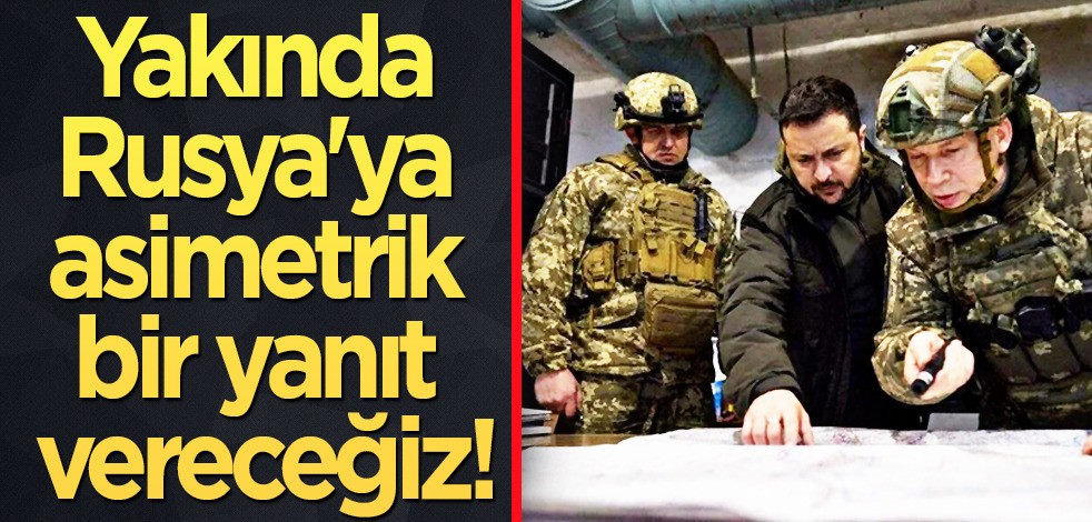 Yakında Rusya'ya havada uçuşu sırasında yanıt vereceğiz diyen başkan sözleri ile şaşırttı! Basını son dakika geçti