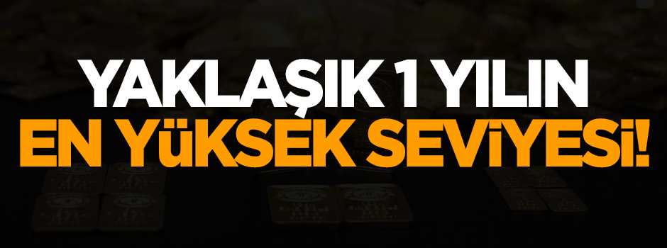 Yaklaşık 1 yılın en yüksek seviyesi!