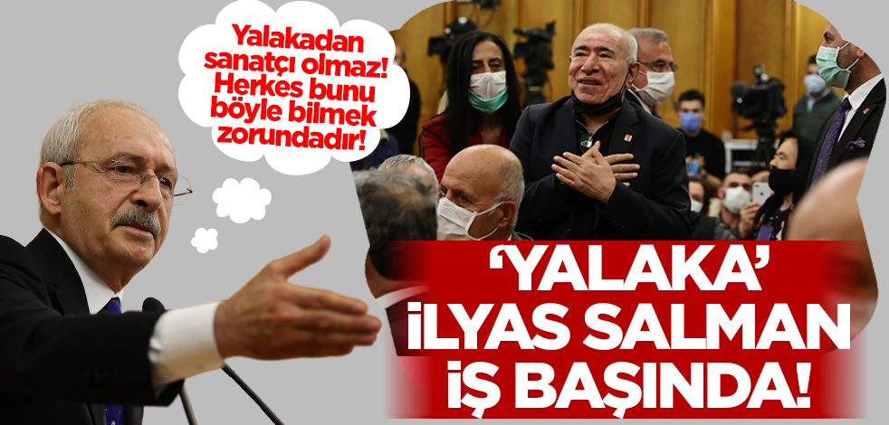 'Yalaka' İlyas Salman CHP Grup Toplantısı'na katıldı