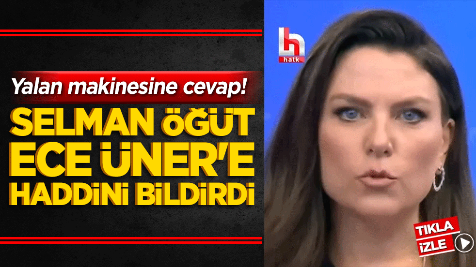 Yalan makinesine cevap! Selman öğüt Ece Üner’e ağzının payını verdi
