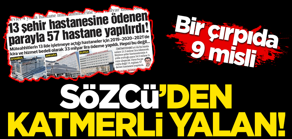 Yalana bak yalana... Kemalist Sözcü bir çırpıda 9 misli arttırdı!