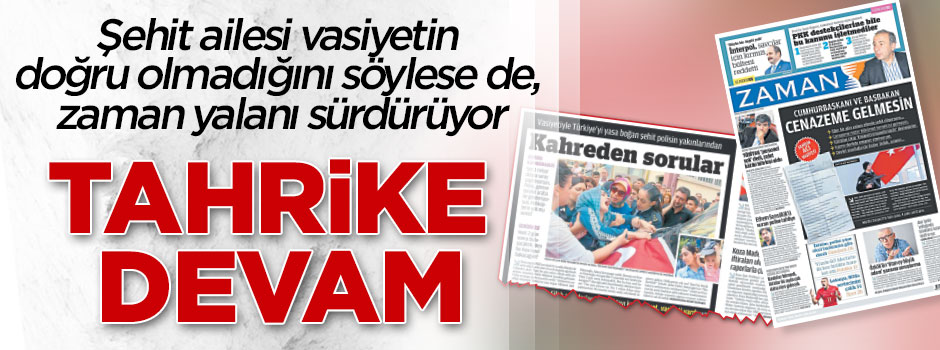 Yalanda ısrar ediyor