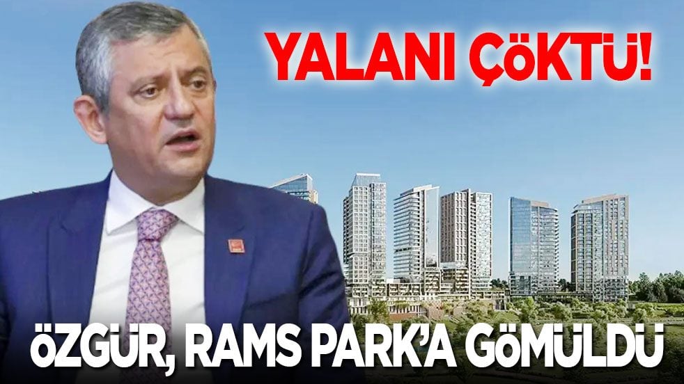 Yalanı çöktü: Özgür Özel, RAMS Park’a gömüldü