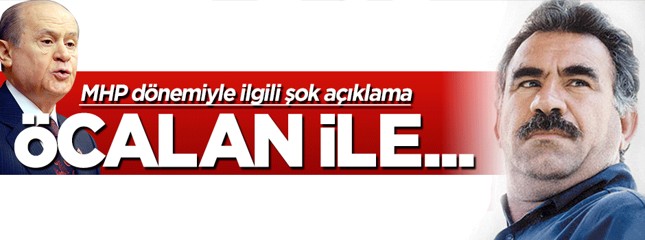 Yalçın Akdoğan: Devlet MHP döneminde Öcalan ile görüştü