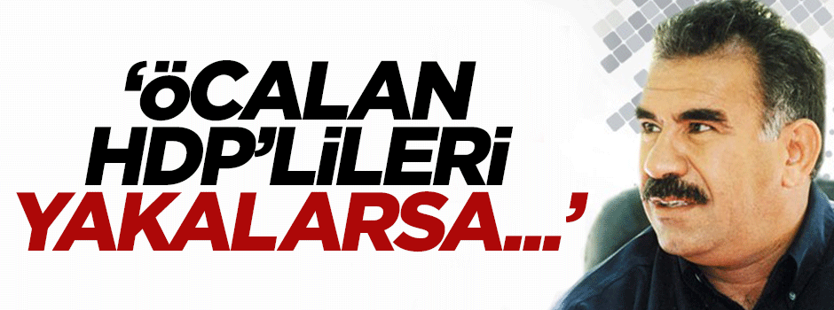 Yalçın Akdoğan: Öcalan HDP'lileri yakalarsa sopayla kovalar