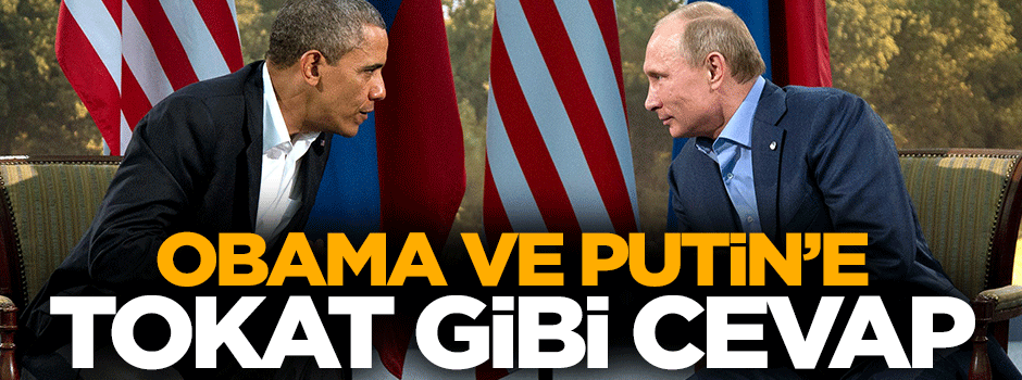 Yalçın Akdoğan'dan Obama ve Putin'e çok sert tepki