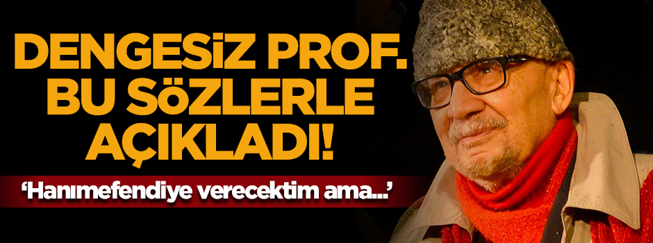 Yalçın Küçük açıkladı! 'Hanımefendiye verecektim ama..'