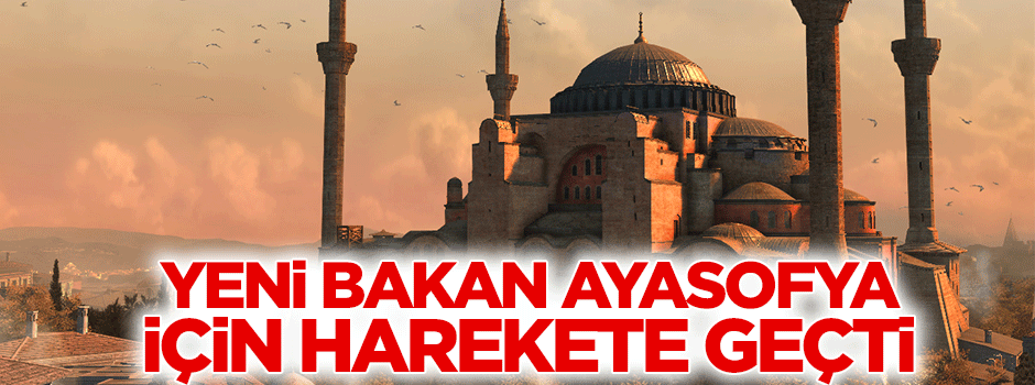 Yalçın Topçu Ayasofya'nın açılması için harekete geçti