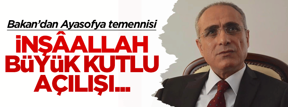 Yalçın Topçu'dan Ayasofya temennisi!