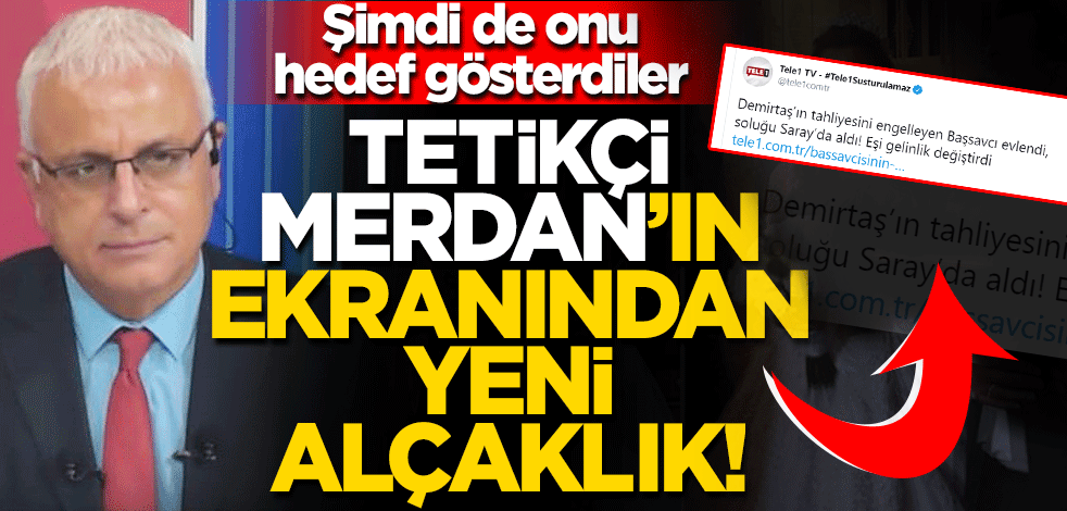 Yanardağ'ın patronu olduğu Tele 1, Demirtaş'ı içeri tıkayan Başsavcıyı hedef gösterdi