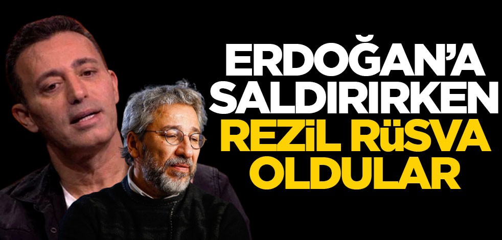 Yandaş Mustafa Sandal ve firari Can Dündar rezil rüsva oldu