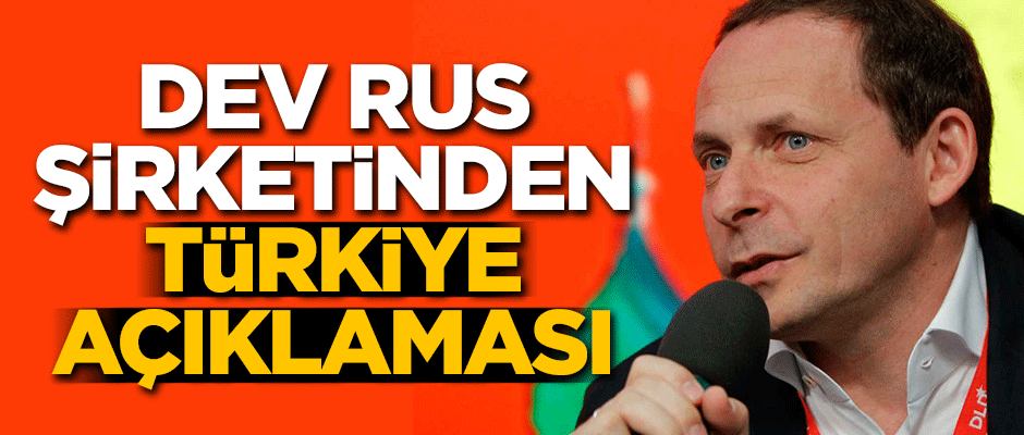 Yandex'in CEO'sundan Türkiye açıklaması