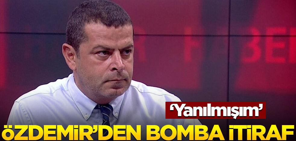"Yanılmışım" diyen Cüneyt Özdemir'den bomba itiraf
