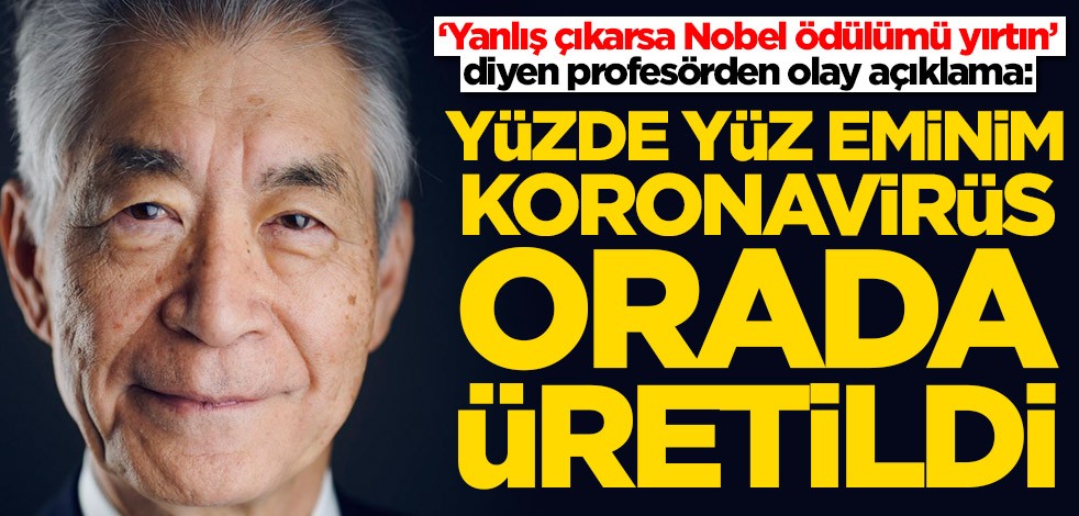 Nobel ödüllü Profesör Tasuku Honjo’nun yeni koronavirüsün laboratuvarda üretildiğini söylediği iddiası