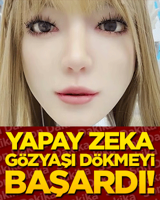 Yapay zeka gözyaşı dökmeyi başardı!