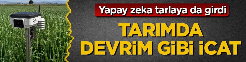 Yapay zeka tarlaya da girdi! Tarımda devrim gibi icat