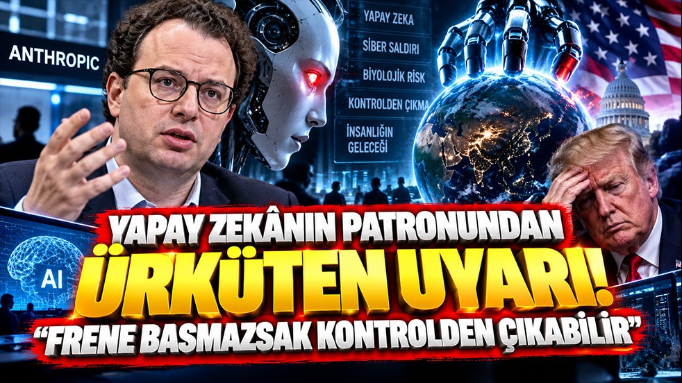 Yapay zekânın patronundan ürküten uyarı! "Frene basmazsak kontrolden çıkabilir"