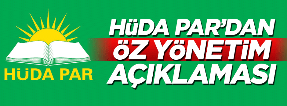 Yapıcıoğlu: Özyönetim ilanı doğru değil