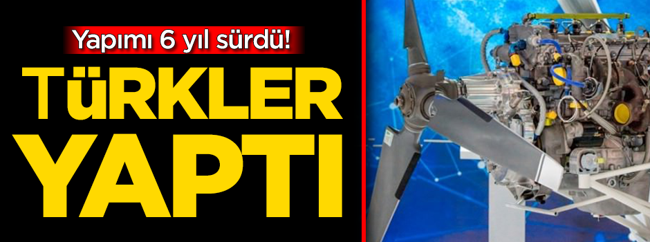 Yapımı 6 yıl sürdü! Türkler yaptı