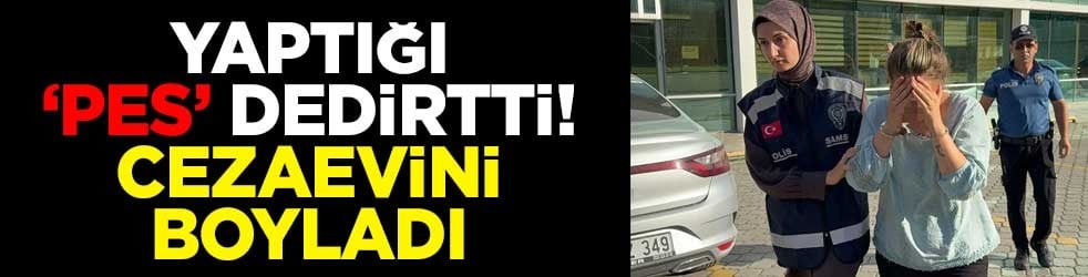 Yaptığı 'pes' dedirtti! Cezaevini boyladı