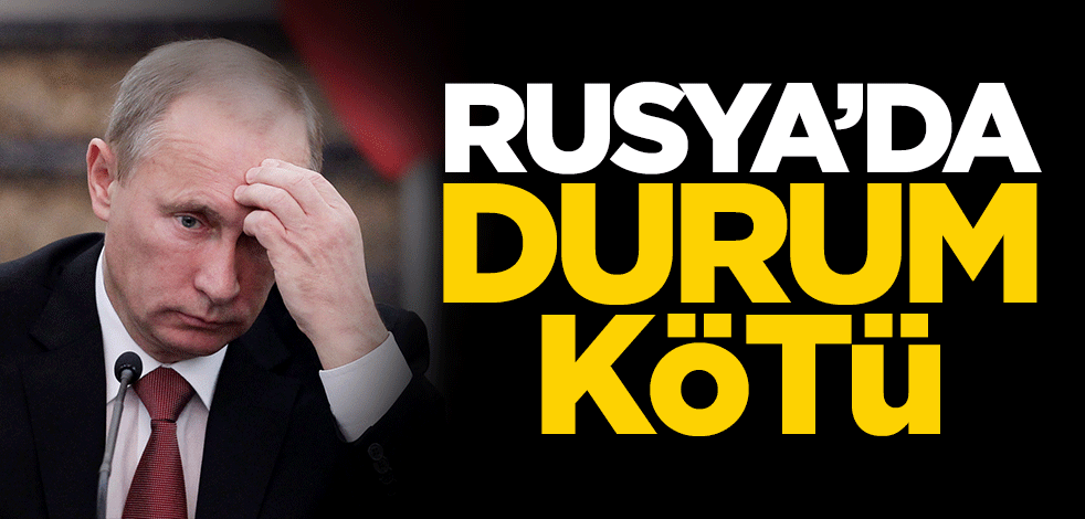 Yaptırımlar Rusya'yı küçülttü
