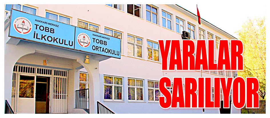 Yaralar sarılıyor